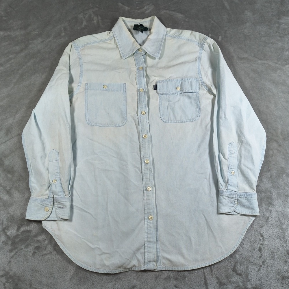 Vintage Lauren Ralph Lauren Shirt Womens 1X Jeans Co Western Button Up Utility